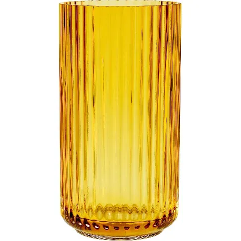 Bilde av best pris Lyngby Porcelæn Lyngbyvasen 15 cm., glass - amber Vase