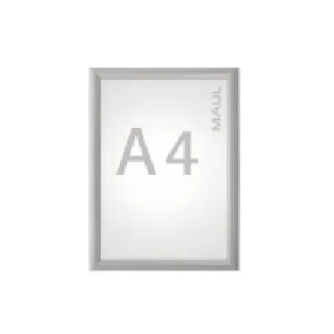 Bilde av best pris MAUL 6604408, Rektangel, Sølv, Aluminium, Monokromatisk, 330 x 240 mm, 12 mm interiørdesign - Tilbehør - Brosjyreholdere