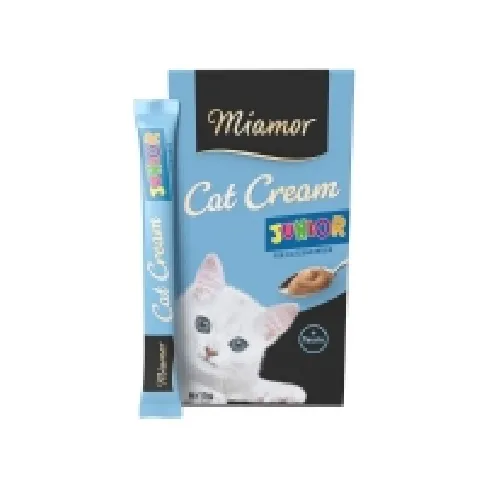 Bilde av best pris MIAMOR Cat Cream Junior - Kattegodbidder - 6 x 15g Kjæledyr - Katt - Snacks til katt