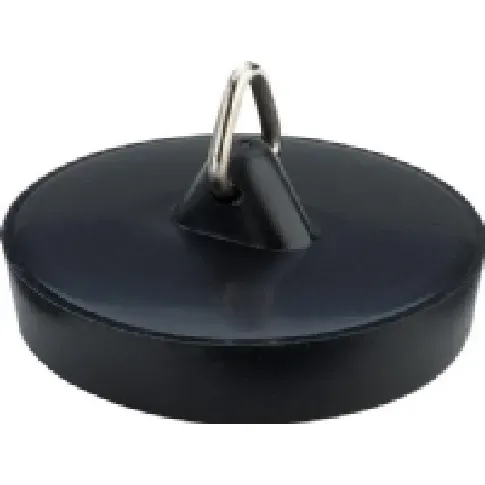 Bilde av best pris MILTON Vaskeprop Ø43,5 mm i gummi med kædeholder for kuglekæde Rørlegger artikler - Baderommet - Tilbehør for håndvask