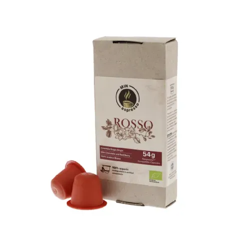 Bilde av best pris MIN espresso Rosse 10-pakke Maskinproducerade kapslar,Kaffekapsler,Kaffekapsler