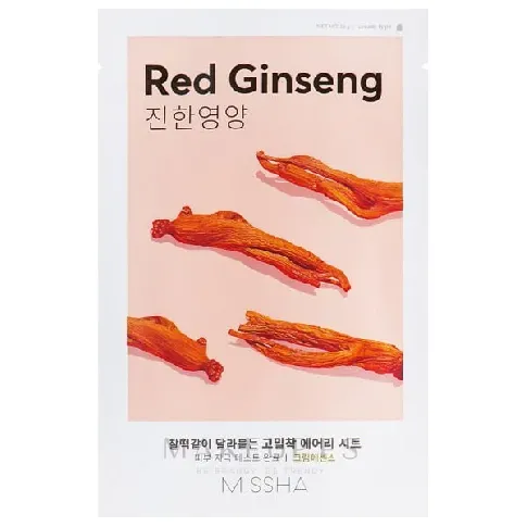 Bilde av best pris MISSHA Airy Fit Sheet Mask Red Ginseng