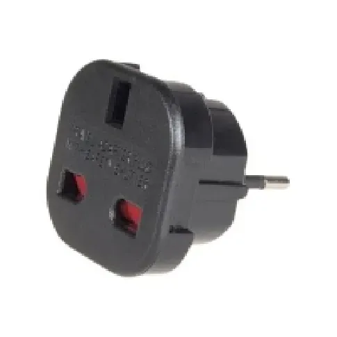 Bilde av best pris Maclean MCE72 - Strømkoblingsadapter - Storbritannia, Europa PC tilbehør - Ladere og batterier - Strømforsyningsadapter