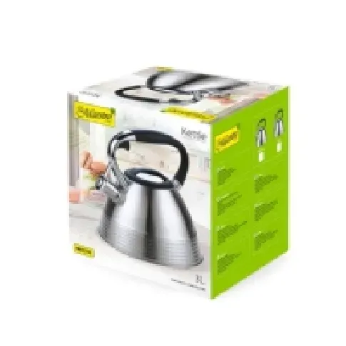 Bilde av best pris Maestro MR-1315NEW kettle, 3.0 l silver Kjøkkenapparater - Kaffe - Rengøring & Tilbehør