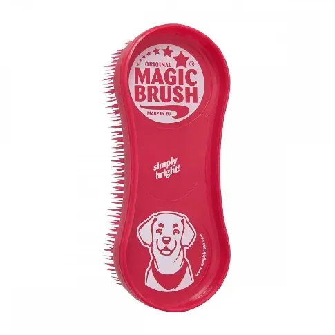 Bilde av best pris Magic Brush Hundebørste (Rød) Hund - Hundepleie - Hundebørster