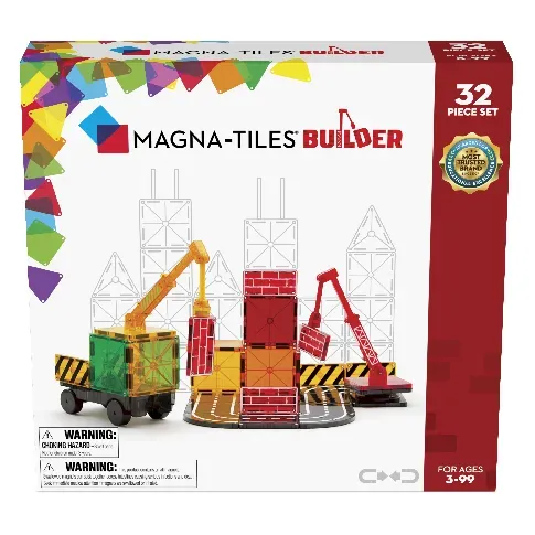 Bilde av best pris Magna-Tiles - Builder 32 pcs set - (90226) - Leker