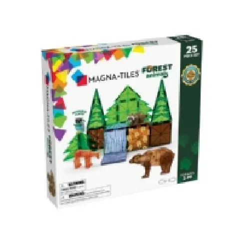 Bilde av best pris Magna-Tiles Magna-Tiles Forest Animals 25 pcs set Leker - Byggeleker - Magnetisk konstruksjon