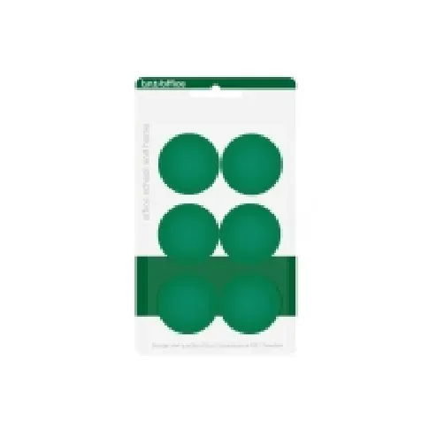 Bilde av best pris Magneter BNT grøn Ø30mm blister (6 stk.) interiørdesign - Tilbehør - Magneter