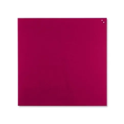 Bilde av best pris Magnetisk NAGA glastavle 100x100 cm rød interiørdesign - Tavler og skjermer - Glasstavler