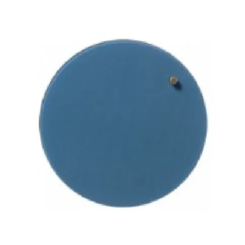 Bilde av best pris Magnetisk NAGA glastavle cirkel Ø25 cm Jeans Blue interiørdesign - Tavler og skjermer - Glasstavler