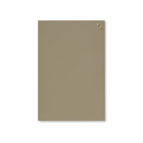 Bilde av best pris Magnetisk glastavle 40 x 60 cm beige interiørdesign - Tavler og skjermer - Glasstavler