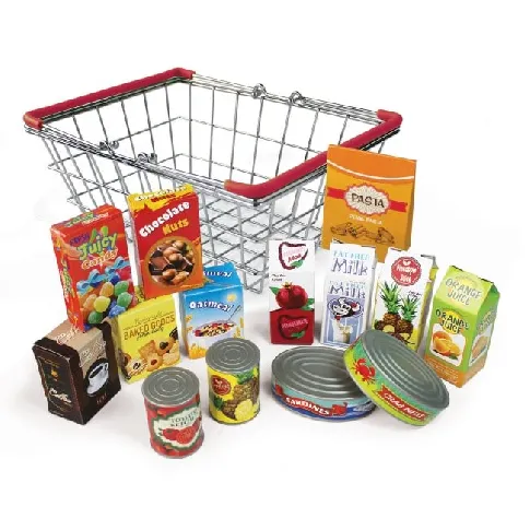 Bilde av best pris Magni - Metal Basket with grocery products ( 2691 ) - Leker