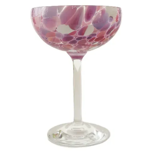 Bilde av best pris Magnor Swirl champagneglass 22 cl, rosa Champagneglass