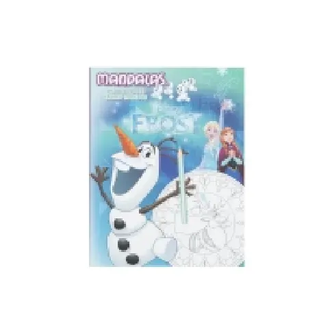 Bilde av best pris Mandalas Disney Frost Olaf Skole og hobby - Skolehefter & Arbeidsbøker - Løse ark og blokker