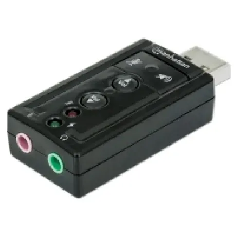 Bilde av best pris Manhattan 152341, 7.1 kanaler, USB PC-Komponenter - Lydkort