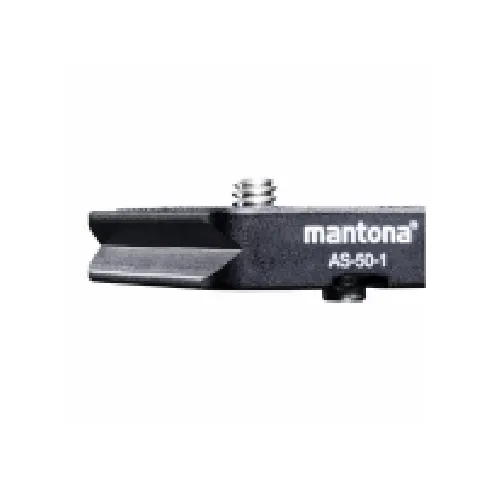 Bilde av best pris Mantona AS-50-1 Lynkoblingsplade Udvendigt gevind=1/4 Foto og video - Stativ - Stativ