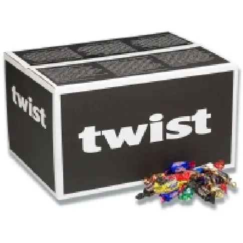 Bilde av best pris Marabou Twist 5000g 10 ps a 500g - (5 kilo pr. pakke) Søtsaker og Sjokolade - Søtsaker, snacks og sjokolade - Sjokolade