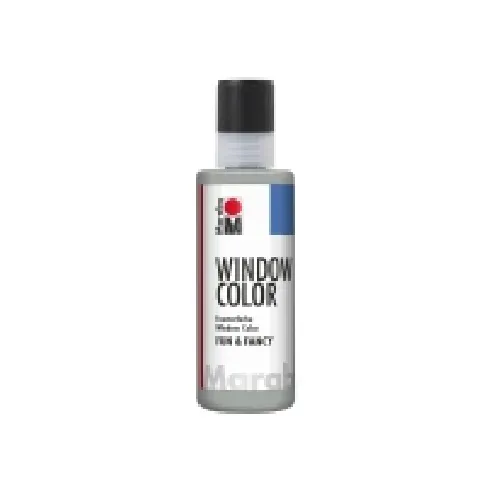 Bilde av best pris Marabu Window Color, Sølv, Glassmaling, Væske, 80 ml, 1 stykker Sementmørtel