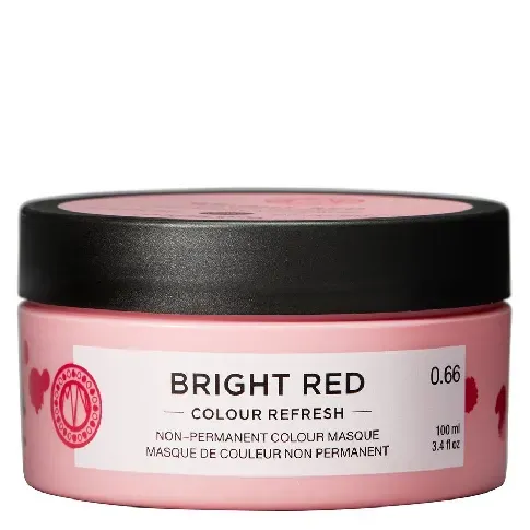 Bilde av best pris Maria Nila Colour Refresh Bright Red 0,66 100ml Hårpleie - Behandling - Hårkur