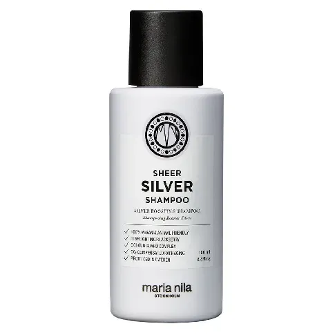 Bilde av best pris Maria Nila Sheer Silver Shampoo 100ml Hårpleie - Shampoo