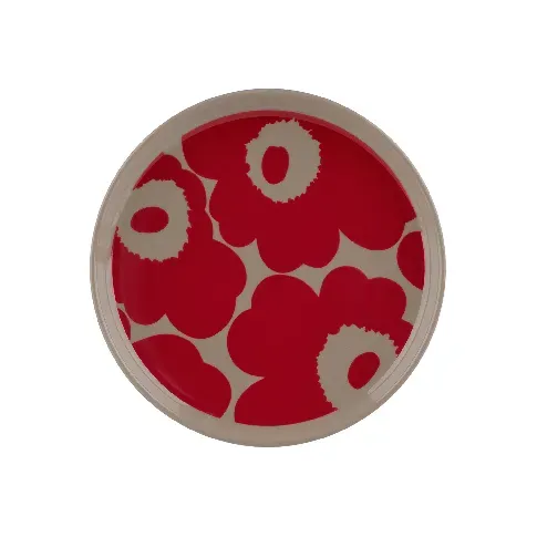 Bilde av best pris Marimekko Unikko tallerken 13,5 cm, terra red Plate
