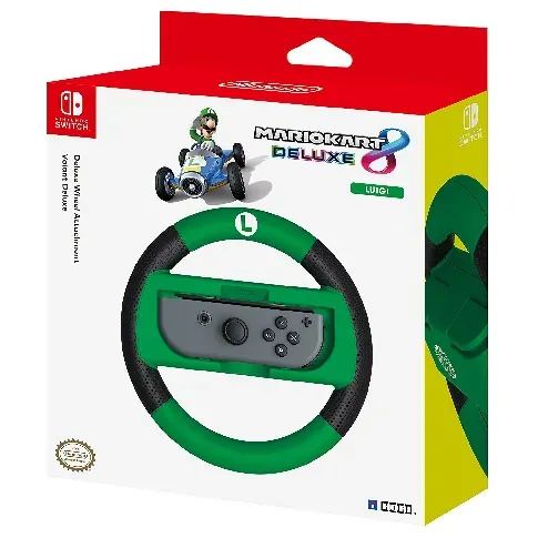 Bilde av best pris Mario Kart 8 Deluxe - Racing Wheel Controller (Luigi) - Videospill og konsoller