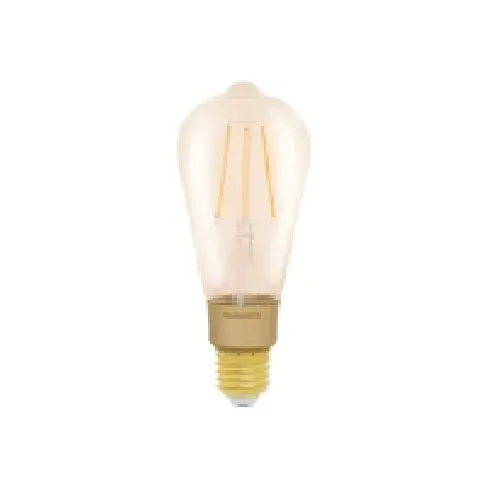 Bilde av best pris Marmitek Smart me Smart comfort Glow XLI - LED-filamentlyspære - form: ST64 - E27 - 6 W (ekvivalent 40 W) - klasse E - varmt hvitt lys - 2500 K Smart hjem - Smart belysning - Smart pære - E27