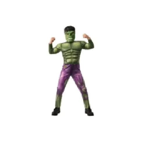 Bilde av best pris Marvel Hulk Deluxe Børnekostume (Str. M) Leker - Rollespill - Kostymer