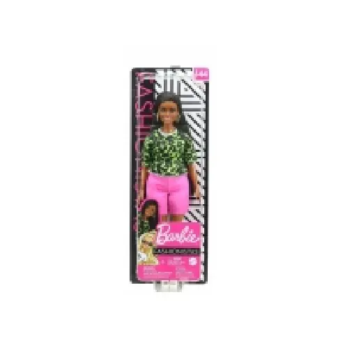 Bilde av best pris Mattel Fashionistas Barbie-dukke Fasjonabel venn - rosa shorts, pigtails (GYB00) Leker - Figurer og dukker - Mote dukker