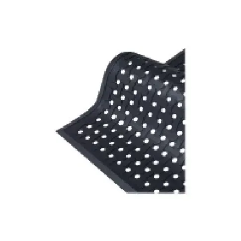 Bilde av best pris Matting Comfort Flow - Gulvmatte - rektangulær - 140 x 83 cm - svart interiørdesign - Stoler & underlag - Substrat