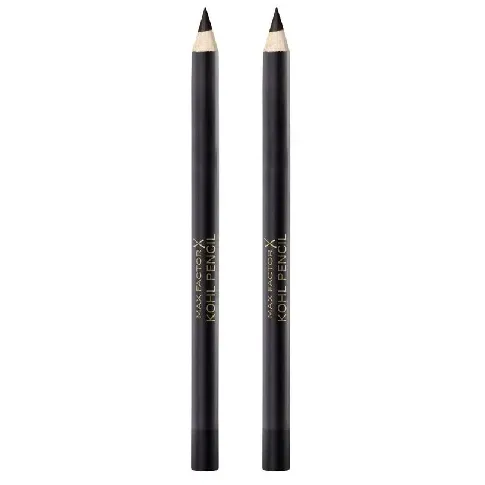 Bilde av best pris Max Factor - 2 x Eyeliner Pencil - Black - Skjønnhet