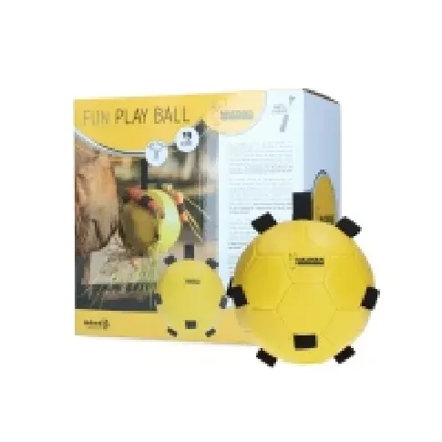Bilde av best pris Maximus Fun Play Ball Yellow 1 st Kjæledyr - Hest - Godbiter og slikker