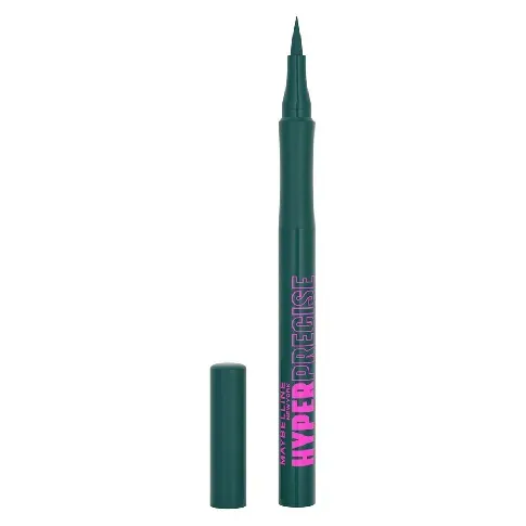 Bilde av best pris Maybelline Hyper Precise Liquid Liner Green 730 1ml Sminke - Øyne - Eyeliner