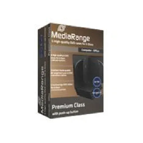 Bilde av best pris MediaRange Retail pack 6er-DVD-Box - DVD oppbevaringseske - kapasitet: 6 CD/DVD (en pakke 5) PC-Komponenter - Harddisk og lagring - Medie oppbevaring