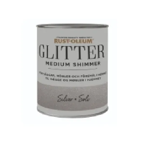 Bilde av best pris Medium Shimmer Silver - 750ml Maling og tilbehør - Spesialprodukter - Glittermaling