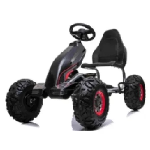 Bilde av best pris MegaLeg Power-XL Pedal Gokart til børn, sort Utendørs lek - Gå / Løbekøretøjer - Pedal kjøretøy