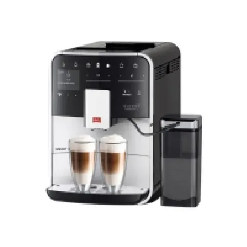 Bilde av best pris Melitta CAFFEO Barista TS Smart - Automatisk kaffemaskin med cappuccinatore - 15 bar - sølv Kjøkkenapparater - Kaffe - Espressomaskiner