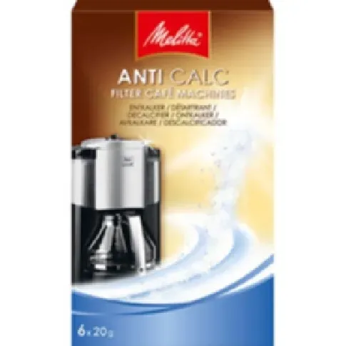 Bilde av best pris Melitta Melitta Anti Calc avkalkningsmiddel til kaffetrakter, 6 stk Te- og kaffetilbehør,Annet,Te- og kaffetilbehør