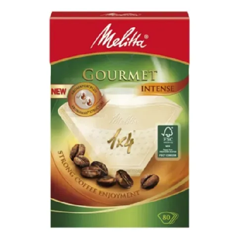 Bilde av best pris Melitta Melitta Kaffefilter Gourmet Intense 1x4 80-pakk Te- og kaffetilbehør,Servering,Livsmedel,Te- og kaffetilbehør
