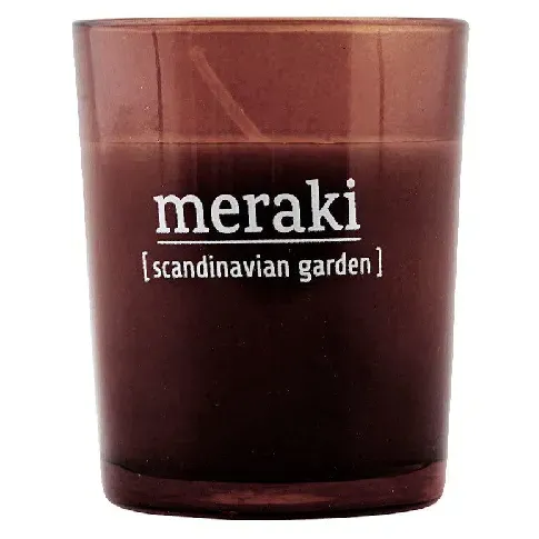 Bilde av best pris Meraki Scented Candle Scandinavian Garden 60g Hjem & tilbehør - Dufter til hjemmet - Duftlys