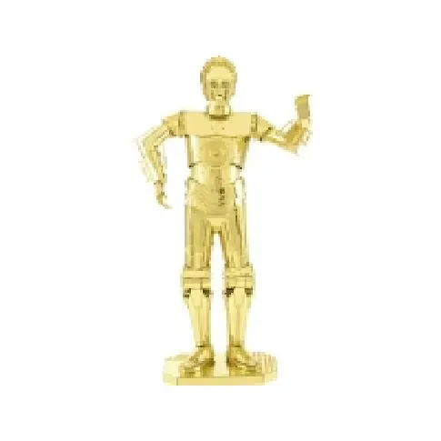 Bilde av best pris Metal Earth C-3PO gold Metalbyggesæt Hobby - Modellbygging - Metallbyggesett