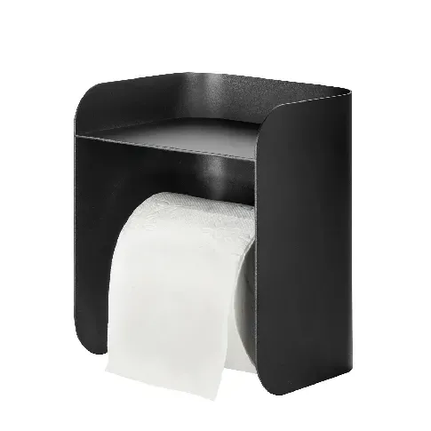 Bilde av best pris Mette Ditmer - CARRY toilet roll holder - Black - Hjemme og kjøkken