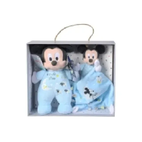 Bilde av best pris Mickey Mouse Glow-in-the-Dark Plush & Comforter (Gift Box) Leker - Varmt akkurat nå - 0-6 måneder
