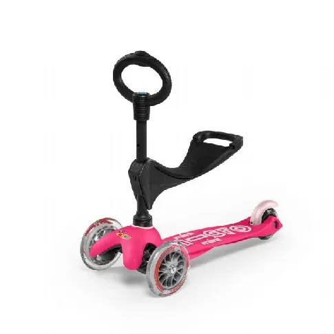 Bilde av best pris Micro Mini 3-i-1 Deluxe, rosa Micro trehjulssykkel scooter 560360 Sparkesykler