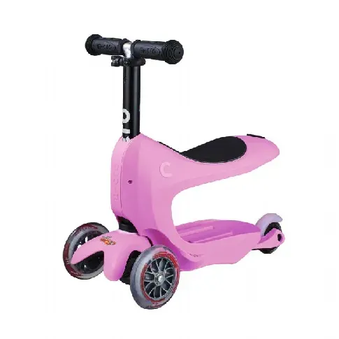 Bilde av best pris Micro Mini2go Deluxe Scooter, rosa Mikro sparkesykkel 563323 Sparkesykler