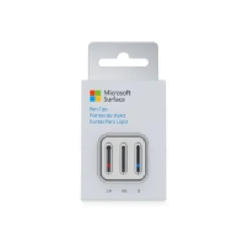Bilde av best pris Microsoft Surface Pen Tip Kit v.2 - Sett for digitalpennetupp - kommersiell - for Surface Pro 7 PC & Nettbrett - Nettbrett tilbehør - Nettbrett tilbehør