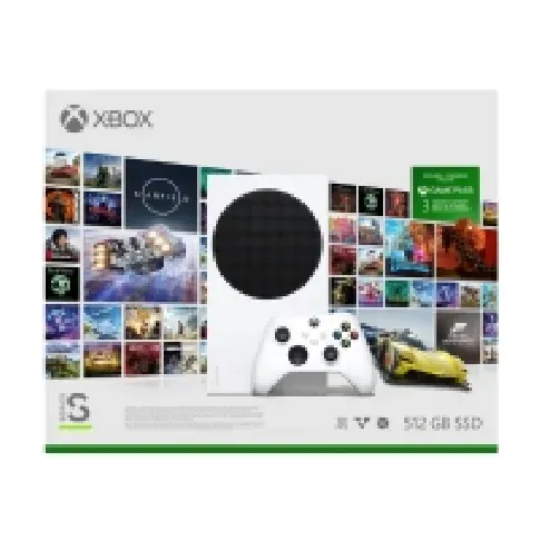 Bilde av best pris Microsoft Xbox Series S - Startpakke - Spillkonsoll - QHD - HDR - 512 GB SSD - Robot White Gaming - Spillkonsoller - Playstation 4