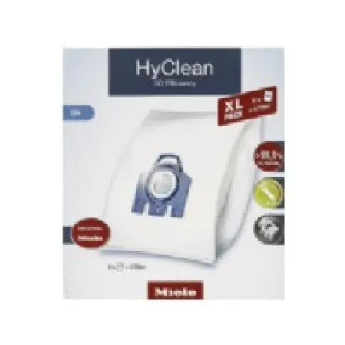 Bilde av best pris Miele GN HyClean 3D XL - Støvsugerposer - 8 stk. + 4 filtre Hvitevarer - Støvsuger - Støvsuger tilbehør