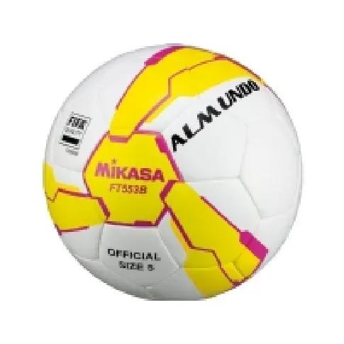 Bilde av best pris Mikasa Mikasa FT553B-YP FIFA kvalitetsball FT553B hvit 5 Utendørs lek - Lek i hagen - Fotballmål