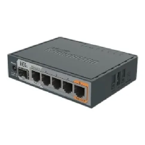 Bilde av best pris MikroTik RouterBOARD hEX S - - ruter - 4-portssvitsj - 1GbE - WAN-porter: 2 PC tilbehør - Nettverk - Rutere og brannmurer